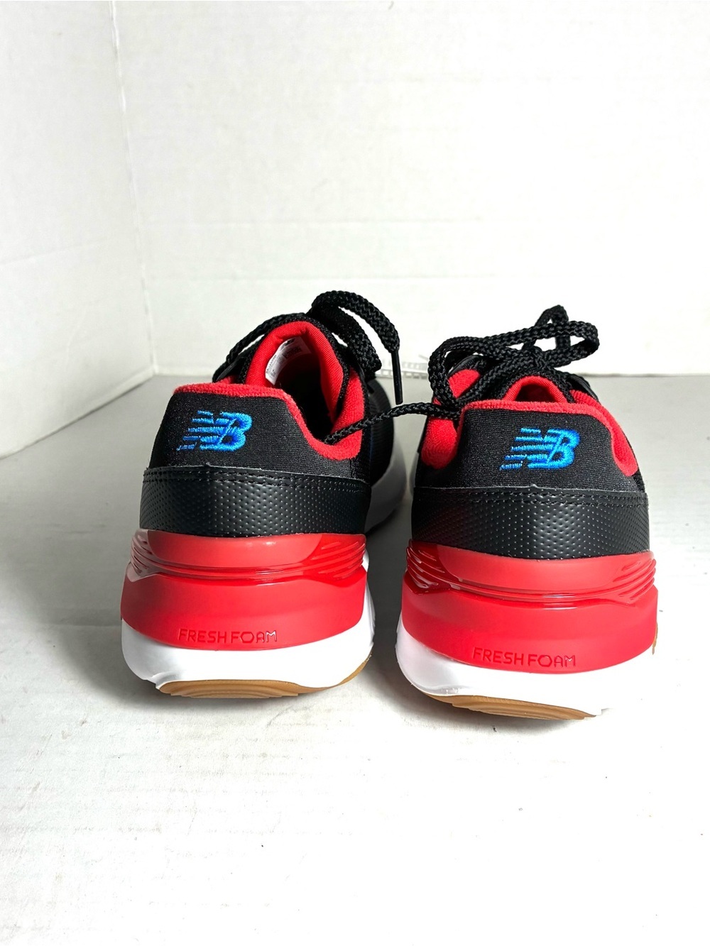 New Balance Fresh Foam 1440v1 Big Kids Running Shoes Black Blue Red Size 7 - Picture 5 of 10